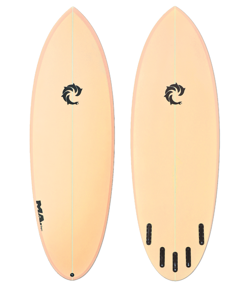 5'7 Almond (244119) - Wave Riding Vehicles