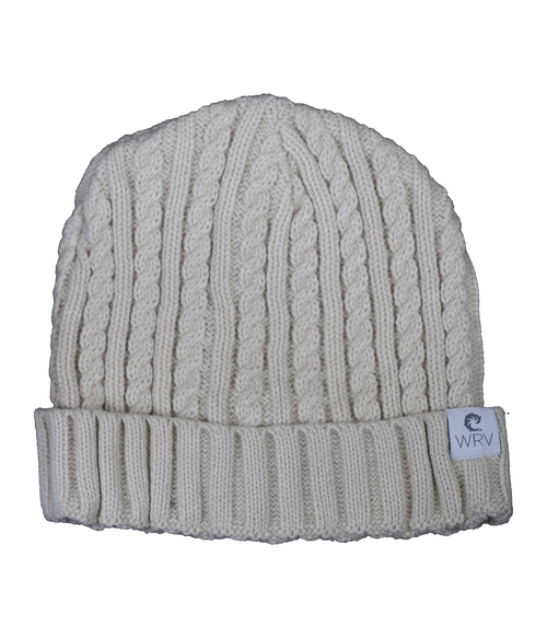 Cable Knit Ladies Beanie - Wave Riding Vehicles