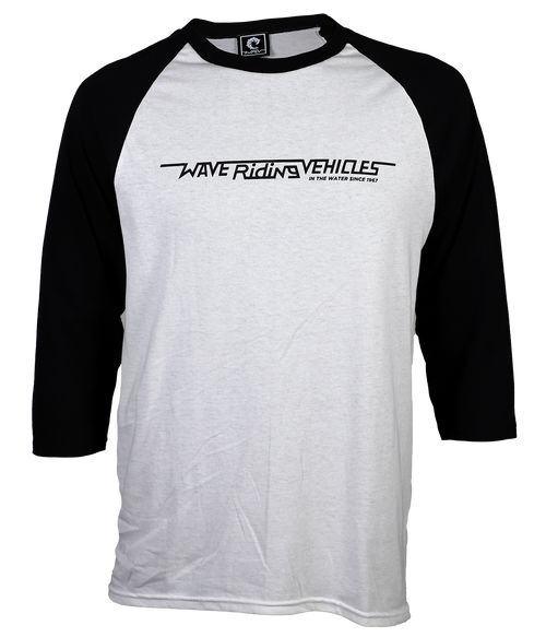 Checker Raglan T-Shirt - Wave Riding Vehicles
