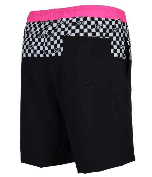 Checker Panel Volley Shorts - Wave Riding Vehicles