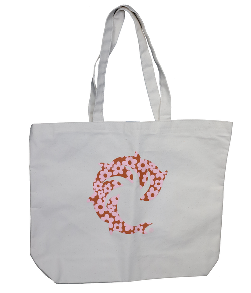 Daisy Jane Tote Bag - Wave Riding Vehicles