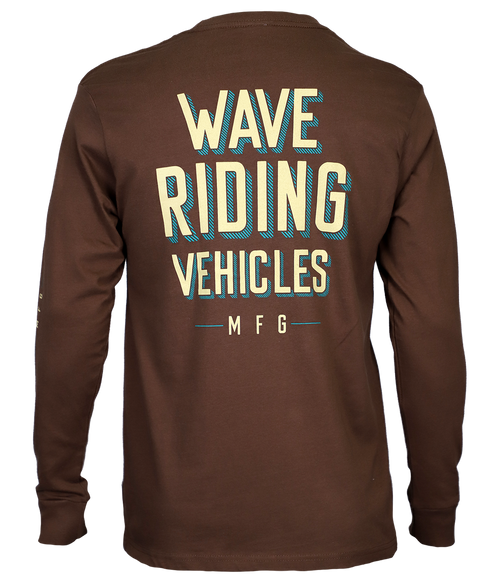 Details L/S T-Shirt - Wave Riding Vehicles