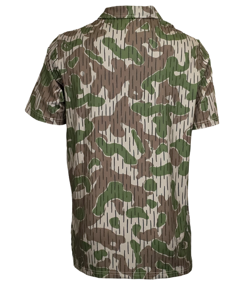 Hidden Currents S/S Polo Shirt - Wave Riding Vehicles