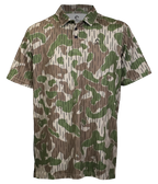 Hidden Currents S/S Polo Shirt - Wave Riding Vehicles