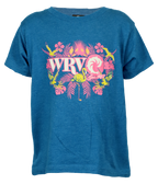 Wild Floral Toddler S/S T-Shirt - Wave Riding Vehicles
