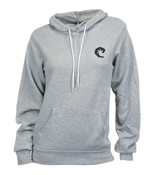 Solid Ladies P/O Hooded Sweatshirt - Wave Riding Vehicles