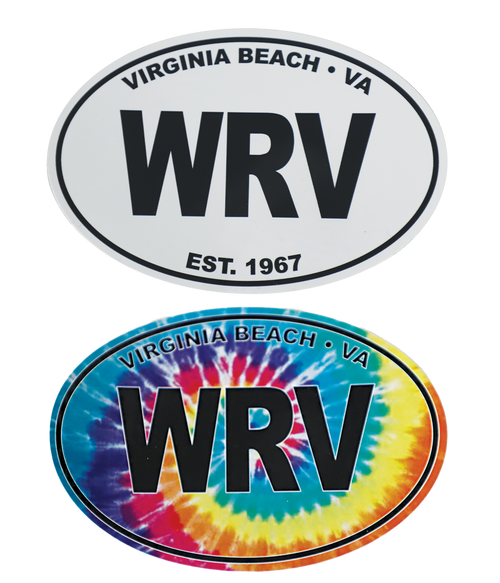 WRV Euro Oval Decal - Wave Riding Vehicles