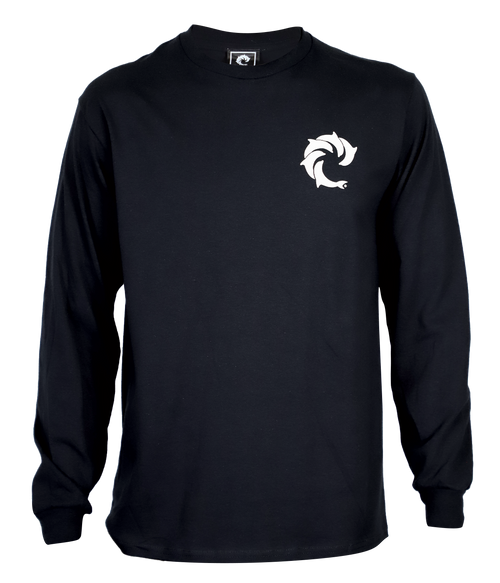 Solid L/S T-Shirt - Wave Riding Vehicles