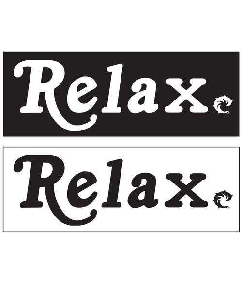 Relax Decal