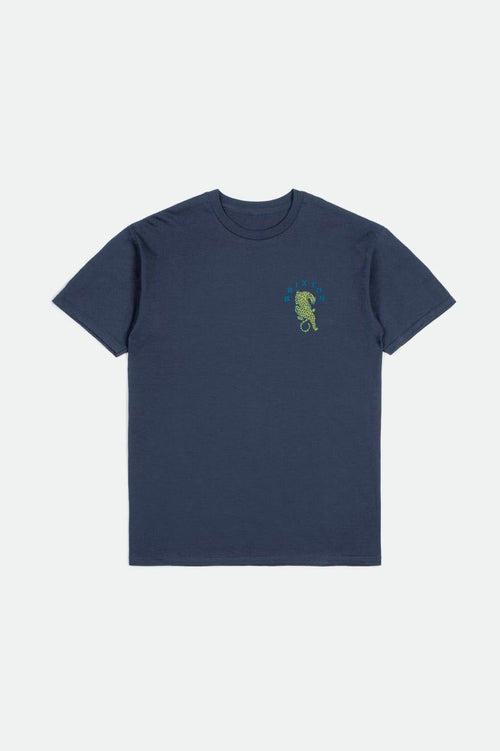 Seeks S/S Standard Tee - Washed Navy - Wave Riding Vehicles