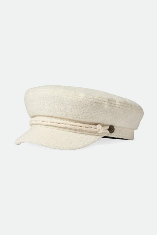 Fiddler Fisherman Cap - Off White Boucle - Wave Riding Vehicles