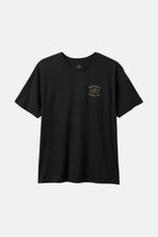 Bryden S/S Relaxed Tee - Black Classic Wash