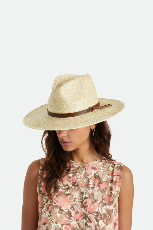 Field Proper Straw Hat - Natural/Brown - Wave Riding Vehicles