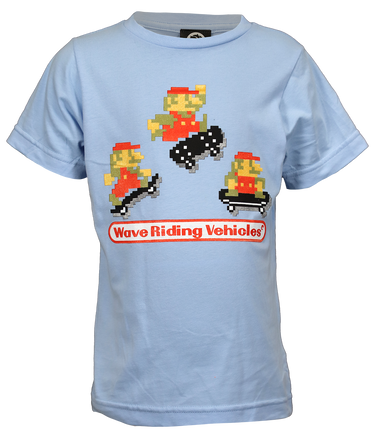 8 Bit Kickflip Youth S/S T-Shirt - Wave Riding Vehicles