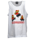 8 Bit Kickflip Youth Tank Top - Wave Riding Vehicles