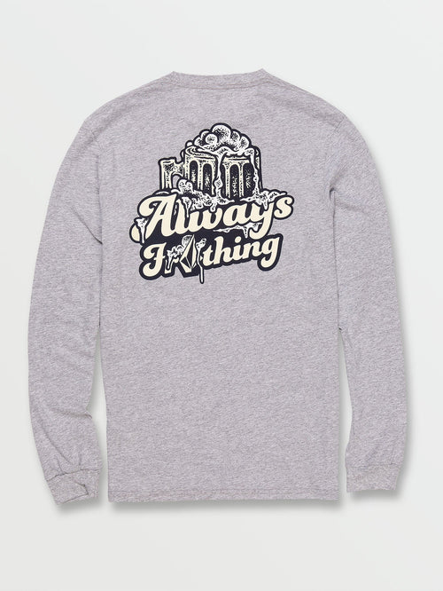 Frothy Days Long Sleeve Tee - Black - Wave Riding Vehicles