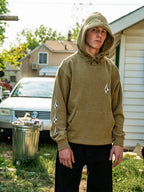 Iconic Stone Plus Pullover Hoodie - Martini Olive - Wave Riding Vehicles