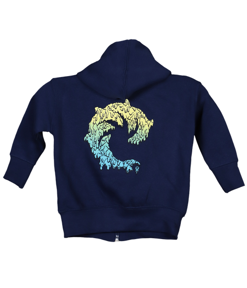 Acid Drop Infant Zip Hooded Sweatshirt - Wave Riding Vehicles
