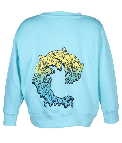 Acid Drop Youth Crew Sweatshirt - Wave Riding Vehicles