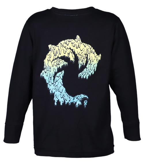 Acid Drop Youth L/S T-Shirt - Wave Riding Vehicles