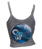 Afternoon Delight Ladies Crop Tank Top - Wave Riding Vehicles
