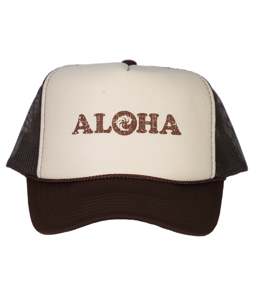 Aloha Foam Trucker Hat - Wave Riding Vehicles