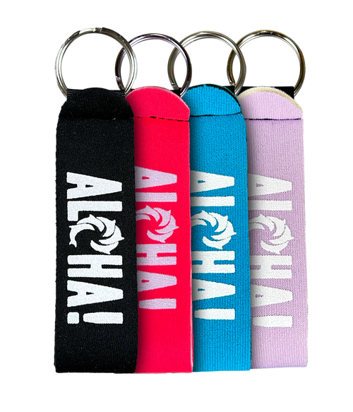 Aloha! Neoprene Keychain