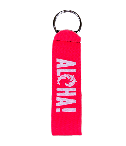 Aloha! Neoprene Keychain