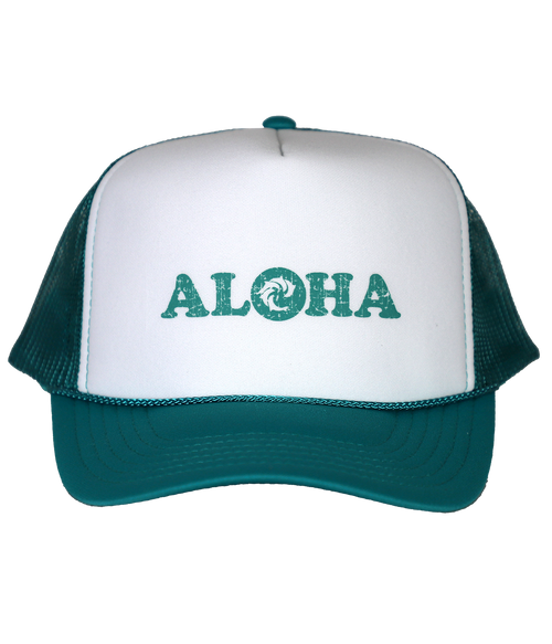 Aloha Foam Trucker Hat - Wave Riding Vehicles