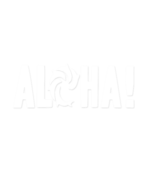 Aloha! Die Cut Decal - Wave Riding Vehicles