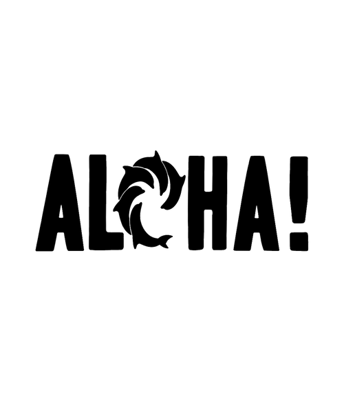 Aloha! Die Cut Decal