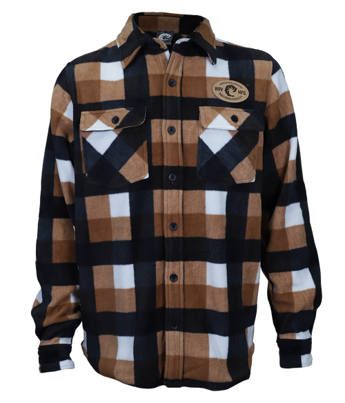 American Made Poly Fleece Flannel - Wave Riding Vehicles