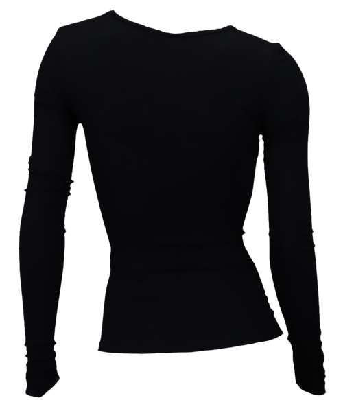 Aspen Ladies L/S Cutout Top