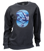 Backdoor Ladies Crew Sweatshirt - Wave Riding Vehicles