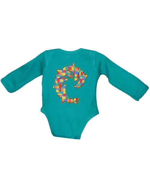 Blocks Infant L/S Onesie - Wave Riding Vehicles