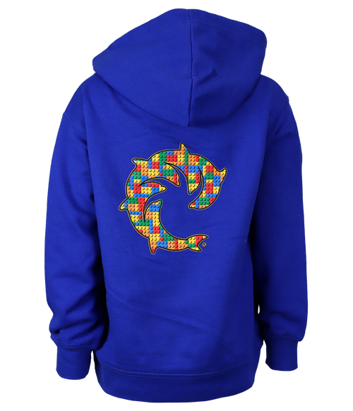 Blocks Youth P/O Hooded Sweatshirt - Wave Riding Vehicles