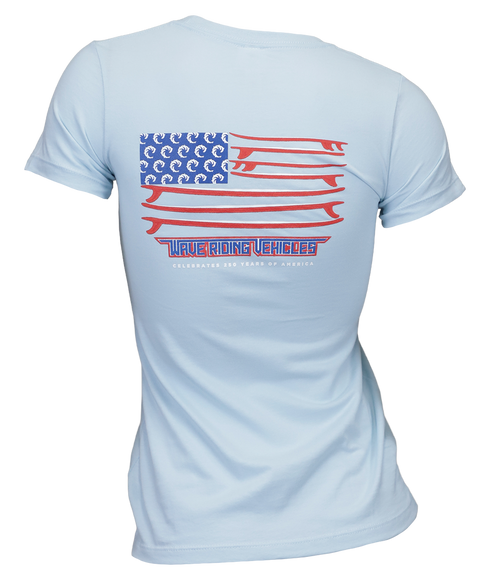 Board Flag Ladies S/S T-Shirt