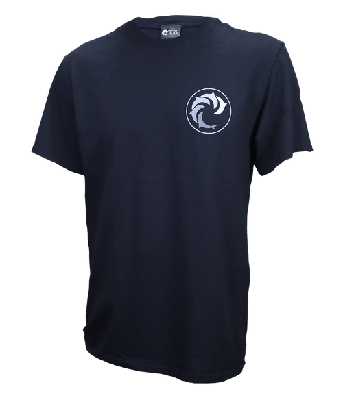 Black and White Rainbow S/S T-Shirt - Wave Riding Vehicles