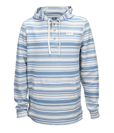 Baja P/O Hooded Henley - Wave Riding Vehicles