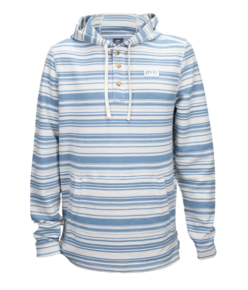 Baja P/O Hooded Henley - Wave Riding Vehicles