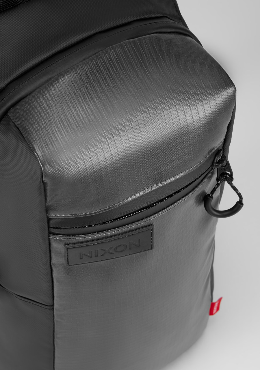 Amazon.com | NIXON Escape 45L Duffel Bag - Black/Charcoal - Made with  REPREVE® Our Ocean™ and REPREVE® recycled plastics. | Travel Duffels