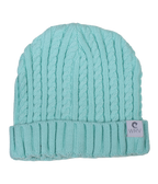 Cable Knit Ladies Beanie - Wave Riding Vehicles