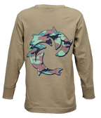 Camo Solid Youth L/S T-Shirt - Wave Riding Vehicles
