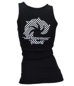 Checker Ladies Tank Top - Wave Riding Vehicles
