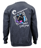 Checker Narly Dog Crew Sweatshirt - Wave Riding Vehicles