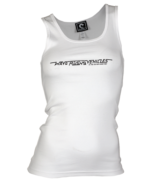 Checker Ladies Tank Top - Wave Riding Vehicles