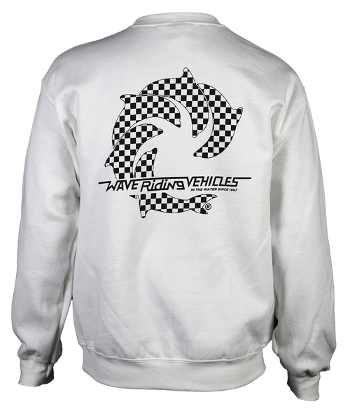 Checker Crew Sweatshirt - Wave Riding Vehicles