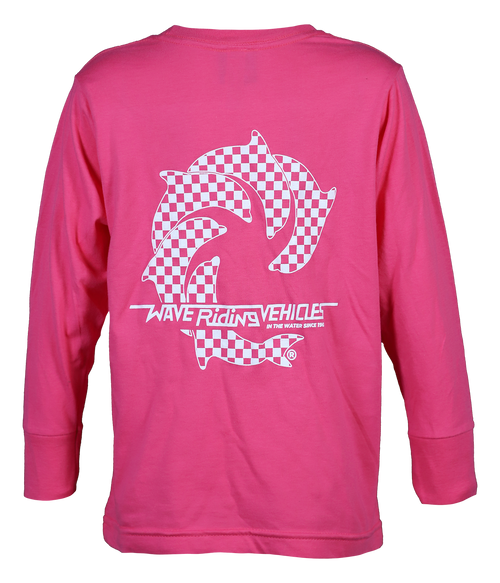 Checker Toddler L/S T-Shirt - Wave Riding Vehicles
