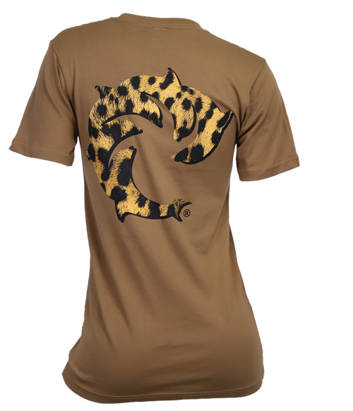 Cheetah Baby Ladies SS T-Shirt