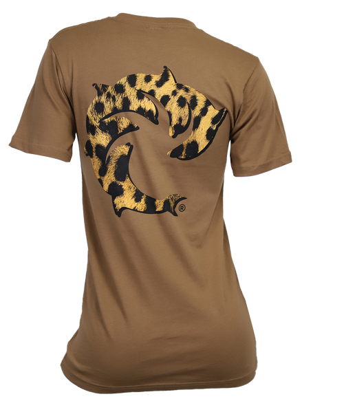 Cheetah Baby Ladies SS T-Shirt - Wave Riding Vehicles